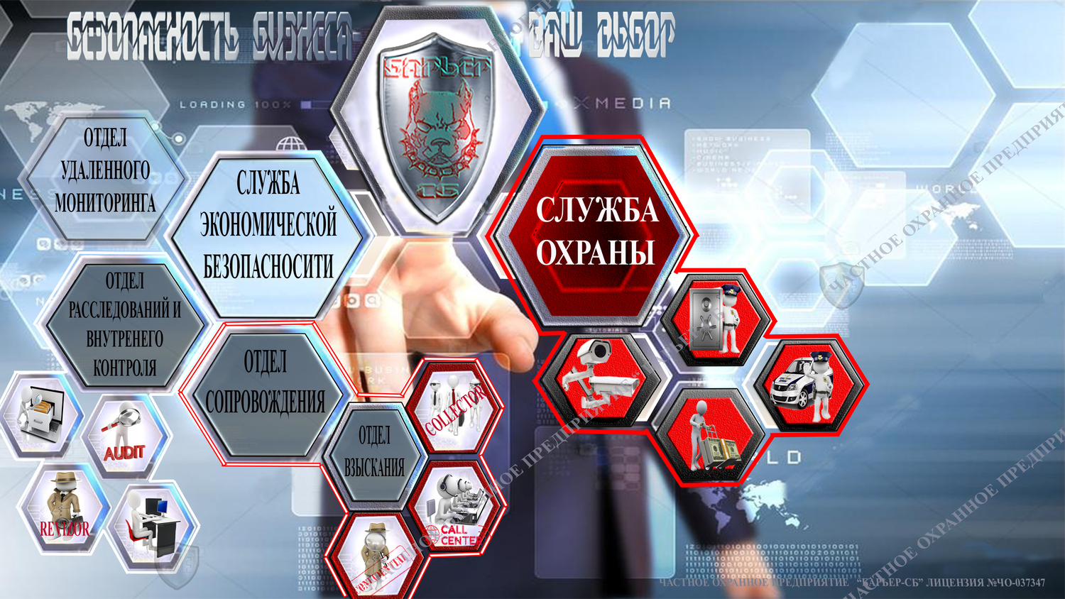 <span style="font-weight: bold;">"Комплексная Сисьтема Охраны"</span>